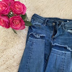 SUPER ADORABLE CUFFED JEANS